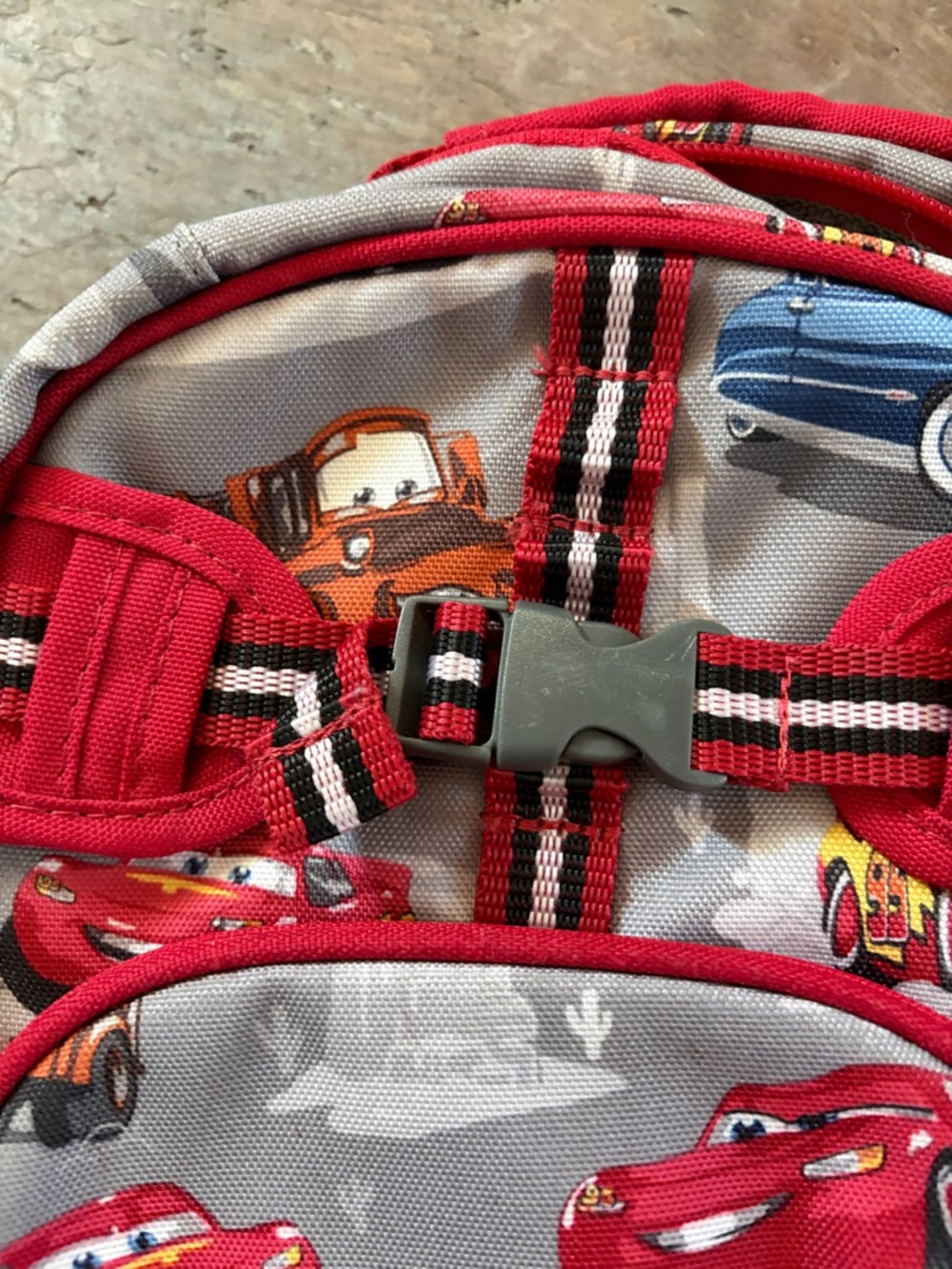 Pottery barn Kids Lightning McQueen Disney Pixar backpack Mini Small - Picture 2 of 9